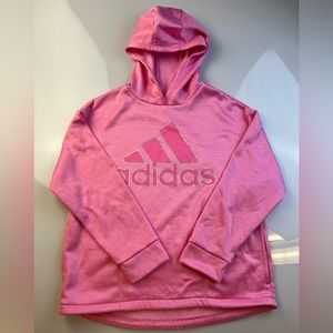 adidas Pink Hoodie Sweatshirt